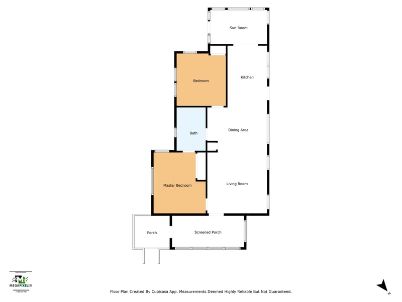 Floor plan 1 of 432 Tallulah Ave, Jacksonville, FL 32208