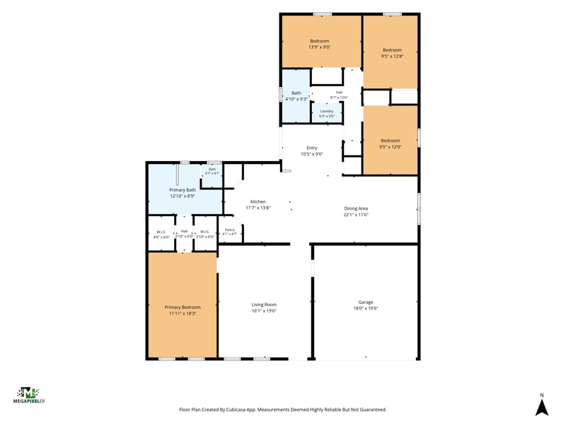 Floorplan at 5563 Westland Station Rd, Jacksonville, FL 32244