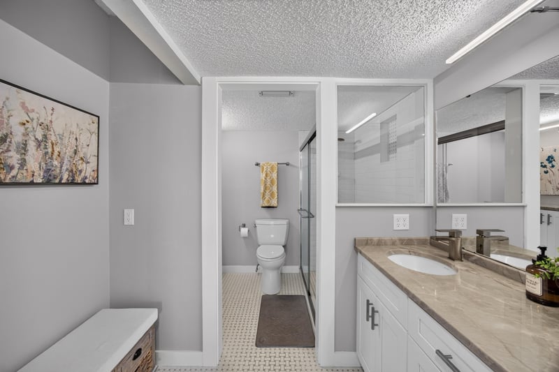 Bathroom with vanity and toilet at 2280 Shepard St