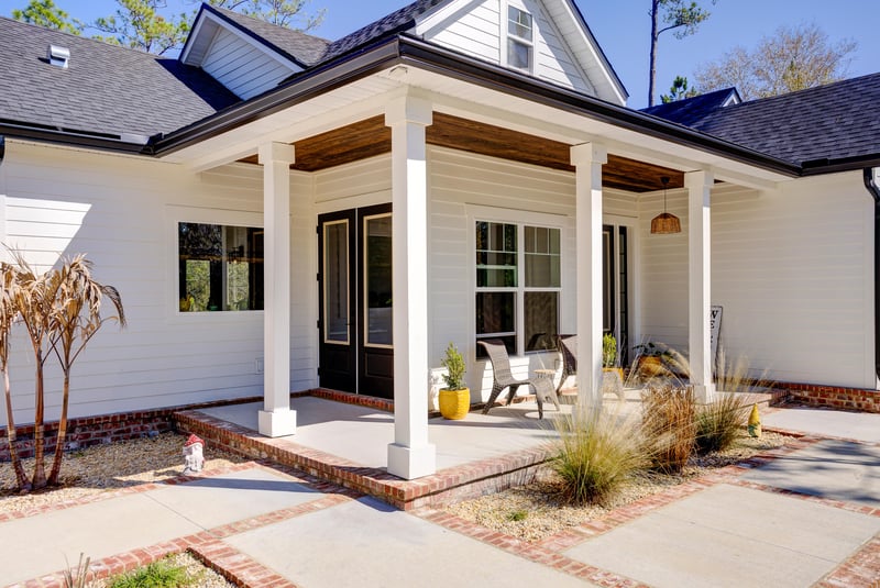 Front Patio at 34664 Mitigation Trail, Callahan, FL 32011