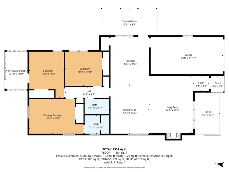 Floorplan at 509 Lora St, Neptune Beach, FL 32266