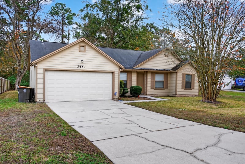 Front Angle 1 at 3651 Paleface Pl, Jacksonville, FL 32210