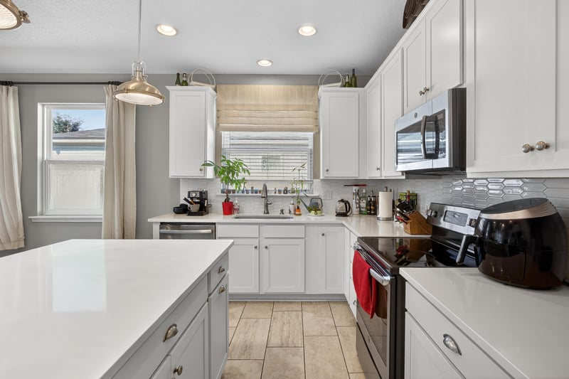 Kitchen A1 - Decluttered at 6308 Thatcher, Jacksonville, FL 32222