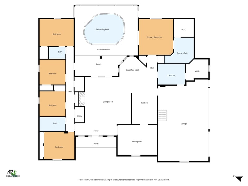 Floor plan 1 of 430 Marsh Point Cir, St. Augustine, FL 32080