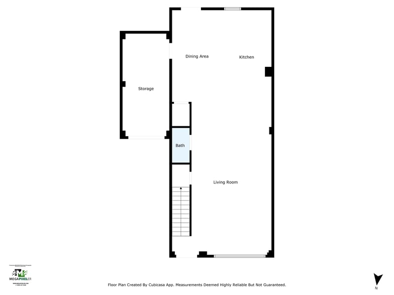 Floor plan 1 of 1360 Hart St, Jacksonville, FL 32209