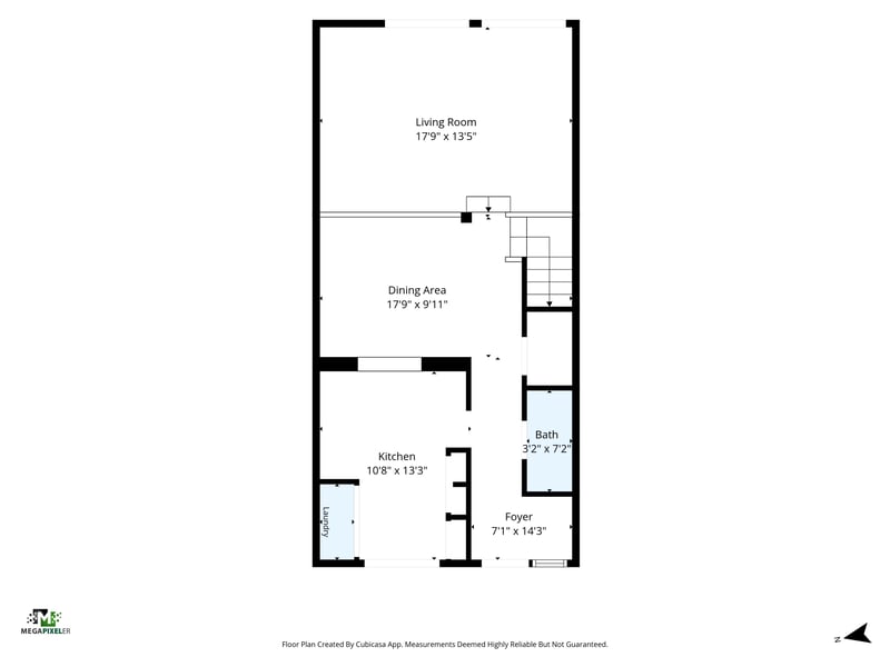 Floor plan 1 drawn by Megapixeler, Las Palmas Way, Jacksonville