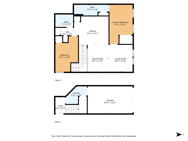 Floorplan at 4240 Migration Dr unit #7, Jacksonville, FL 32257