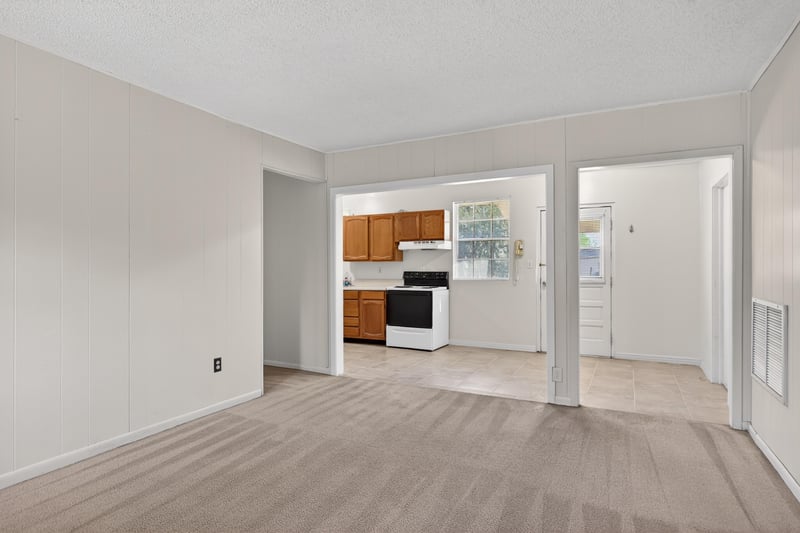 Living Room to Kitchen at 8900 Crystal Springs Rd, Jacksonville, FL 32221