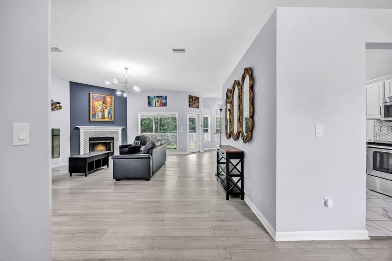 View from Entrance - c at 4320 Brandon Glenn Ct, Jacksonville, FL 32258