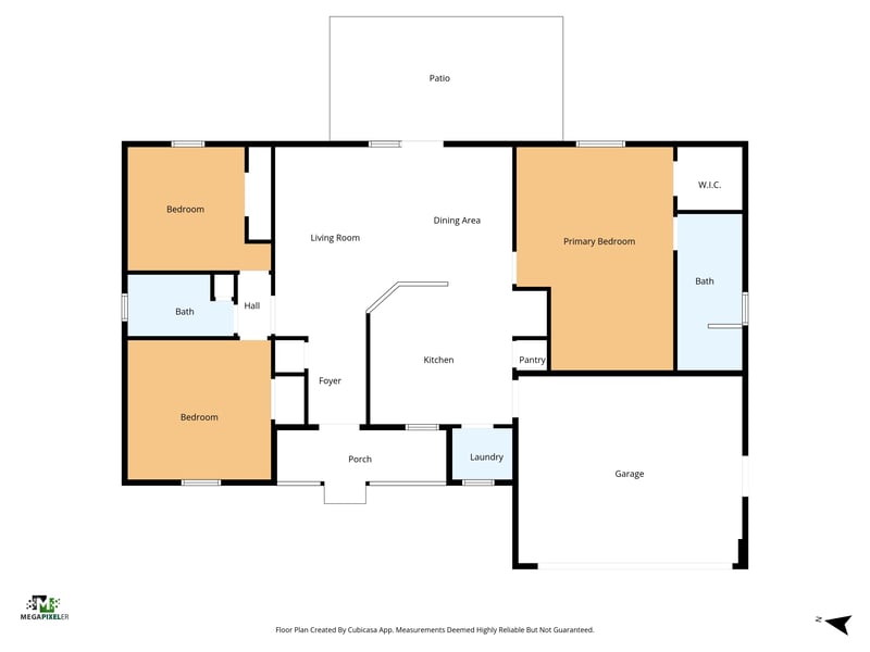 Floor plan 1 of 3620 Saddle Brook Ln, St. Augustine, FL 32084