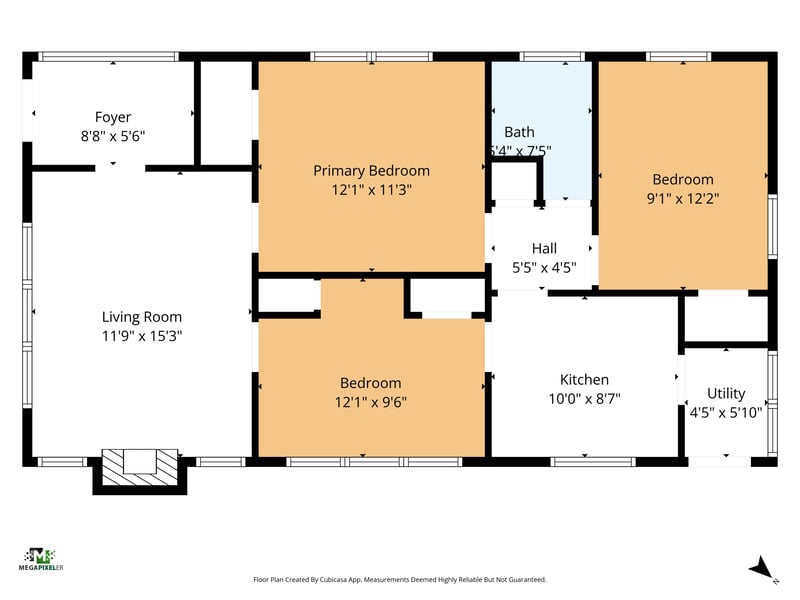 Floor plan 2 of 1192 W 12th St, Jacksonville, FL 32209