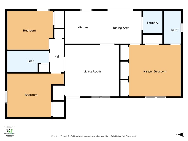 Floor plan 1 of 111 Husson Ave, Palatka, FL 32177