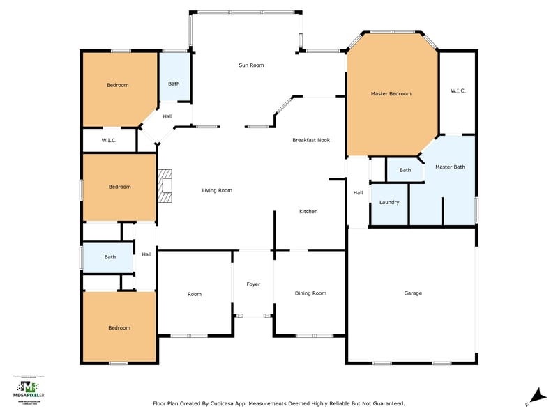 Floor plan 1 of 1625 Pinecrest Dr, Orange Park, FL 32003
