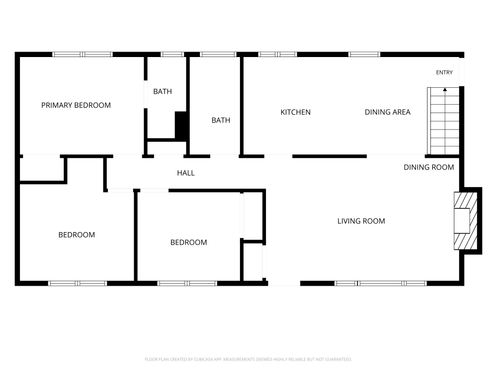 Overall floor plan layout for the 2,350 sq ft home