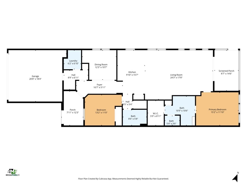 Floorplan at 34 Timber Lgt Trl, Nocatee, FL 32081