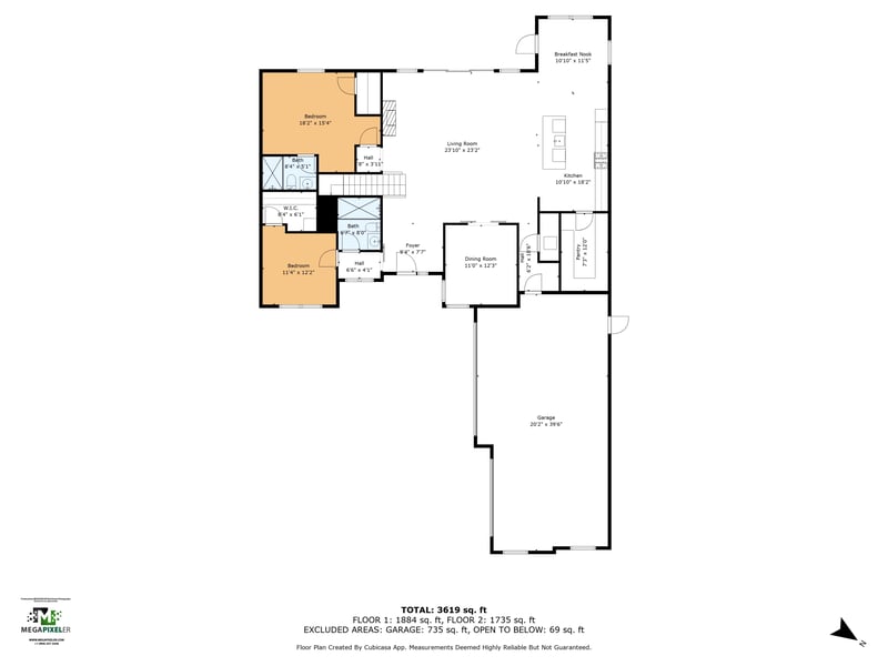 Floor plan 1 of 86 Sunset Ridge Ct, St. Johns, FL 32259
