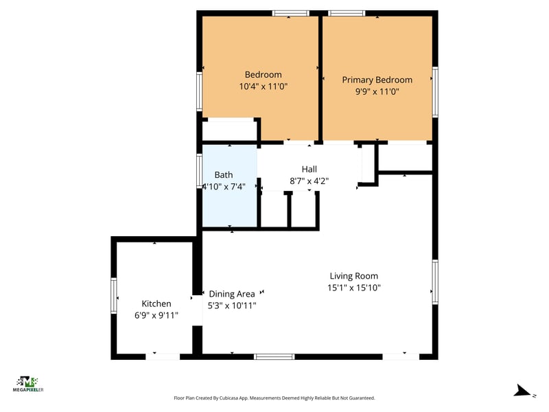 Floorplan at 2570 Spirea St, Jacksonville, FL 32209