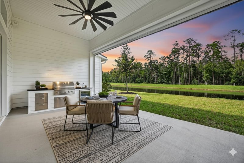 Patio at 568 Silver Pine Dr, St. Augustine, FL 32092