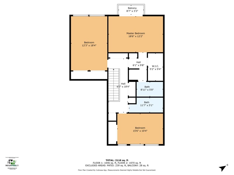 Floor plan 2 of 7908 Los Robles Ct, Jacksonville, FL 32256