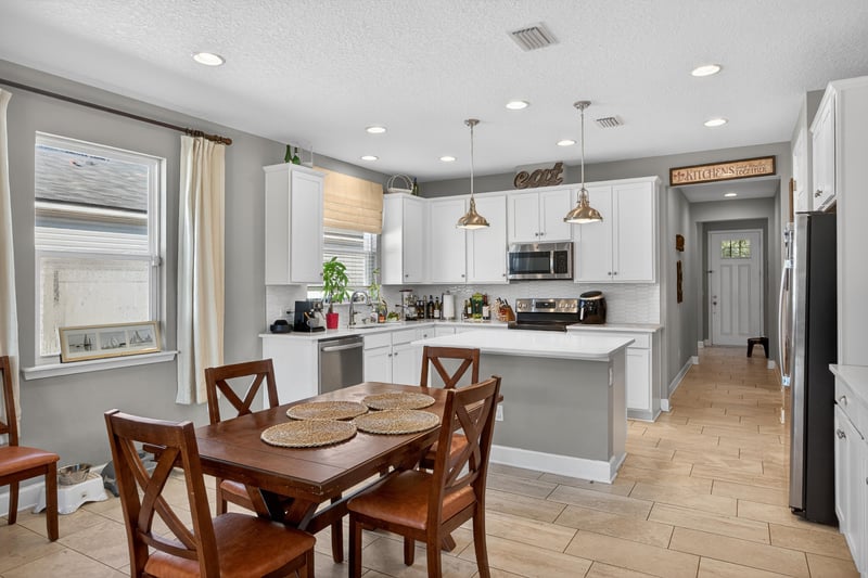 Dining Area A2 - Decluttered at 6308 Thatcher, Jacksonville, FL 32222