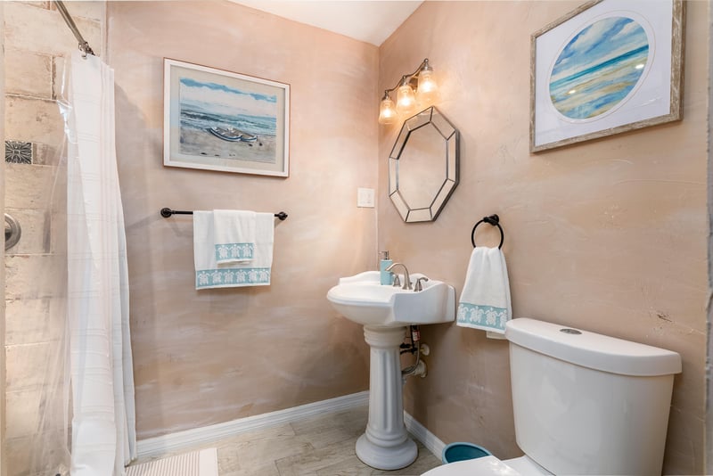 Downstair Bath at 695 A1A N unit 38, Ponte Vedra Beach, FL 32082