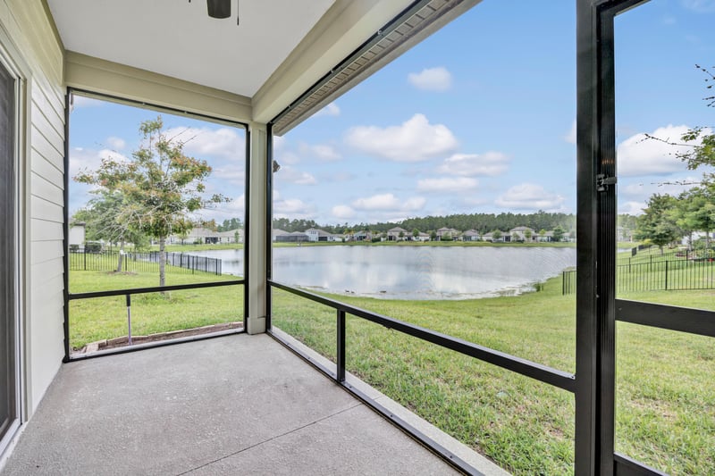 Screened Patio at 135 Deer Trail, St. Augustine, FL 32095