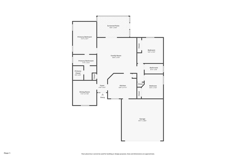 Floor plan 1 of 7770 Invermere Blvd N, Jacksonville, FL 32244