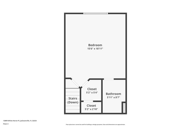Floor plan 2 of 13899 White Heron Pl, Jacksonville, FL 32224
