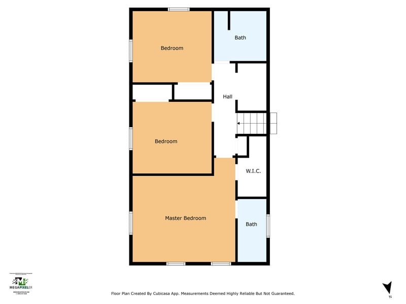 Floor plan 3 of 8194 Caravelle Dr, Jacksonville, FL 32244