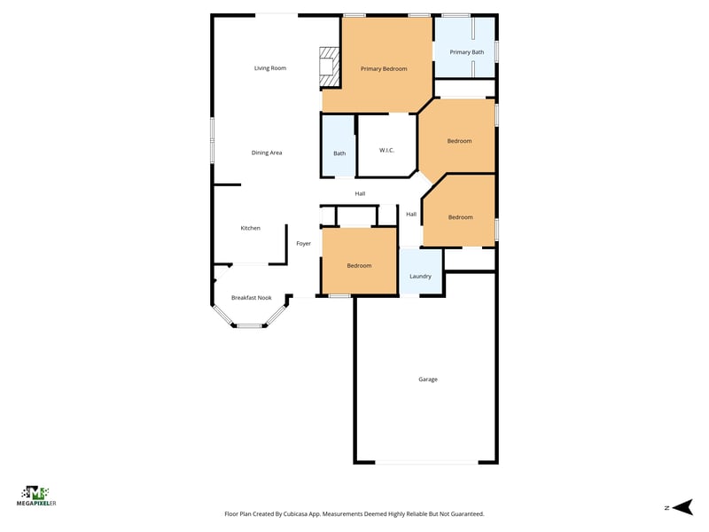Floor plan 1 of 2309 Millford Ln W, Jacksonville, FL 32246