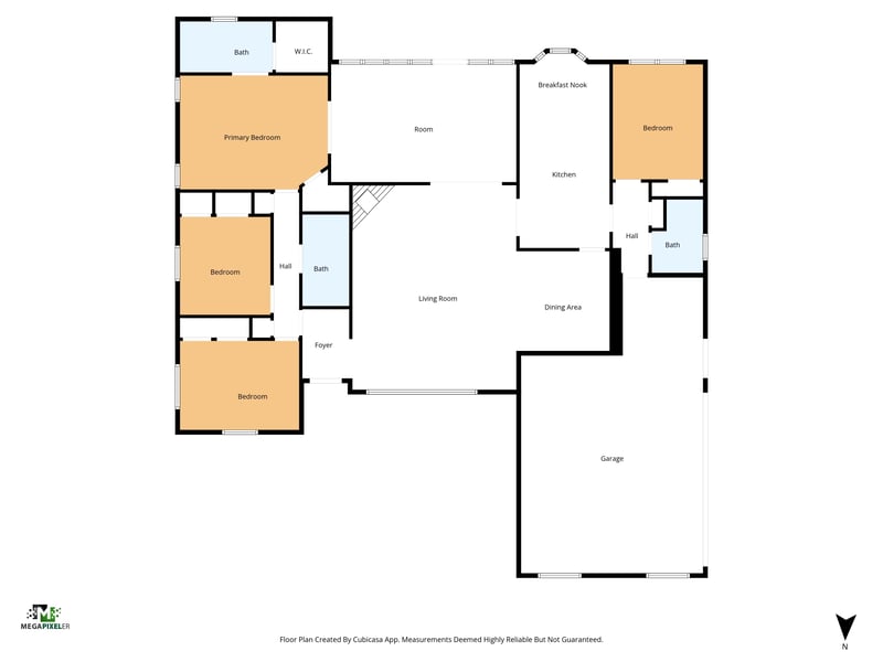 Floor plan 1 of 2027 Sussex Dr S, Orange Park, FL 32073
