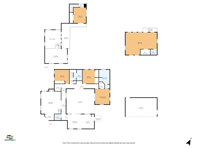 Floorplan at 2411 Halperns Way, Middleburg, FL 32068