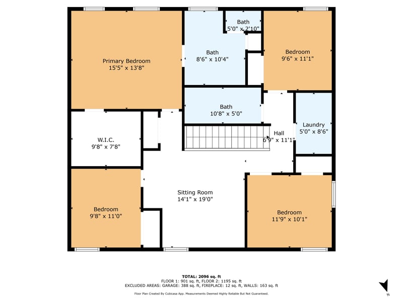 Floor plan 4 of 12336 Clapboard Blf Trl, Jacksonville, FL 32226
