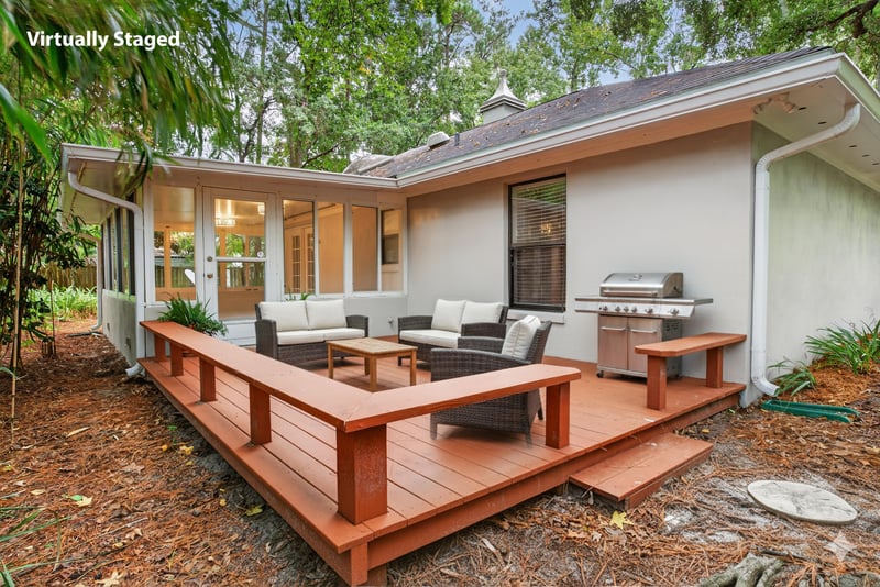 Deck at 545 Ash St, Orange Park, FL 32073