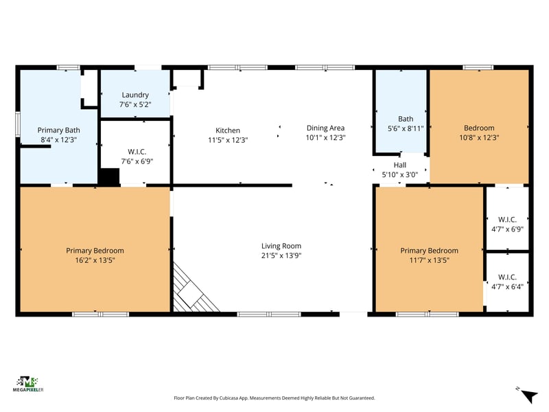 Floorplan at 6776 Townsend Rd lot 186, Jacksonville, FL 32244