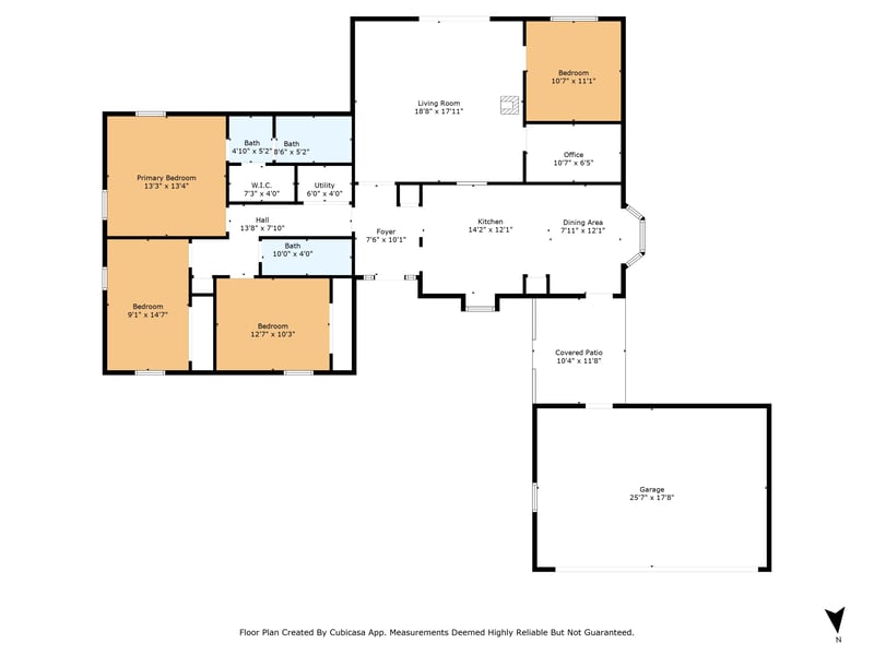 Floor plan 1 of 4361 Saddlehorn Trail, Middleburg, FL 32068