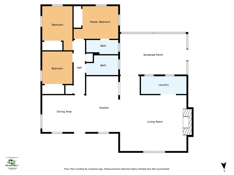 Floor plan 1 of 5548 Fargo Dr N, Jacksonville, FL 32207