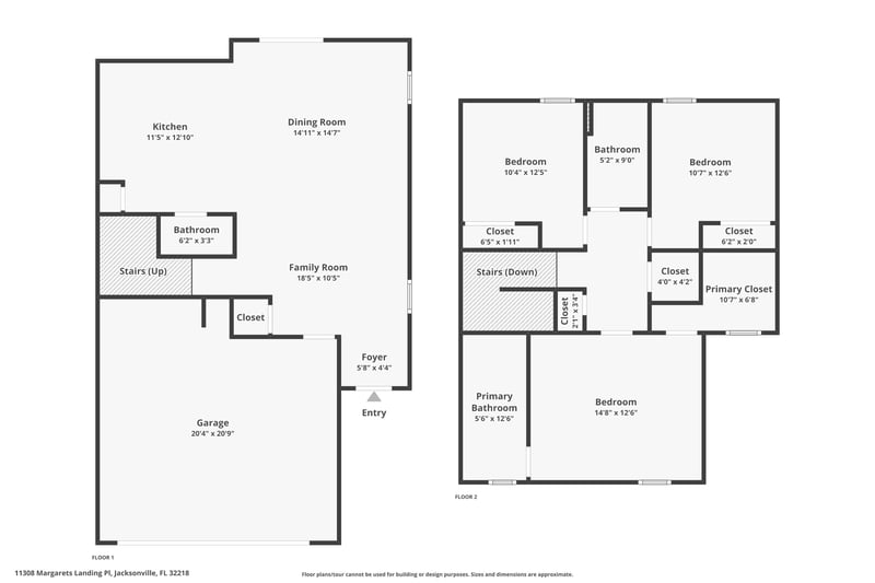 Combined at 11308 Margarets Landing Pl., Jacksonville, FL 32218