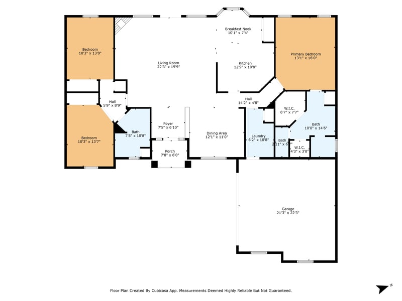 Floor plan 1 of 629 Hummingbird Ct, Jacksonville, FL 32259