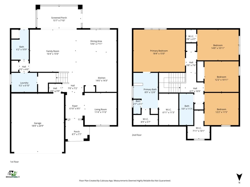 Floorplan at 3902 Highgate Ct, Jacksonville, FL 32216