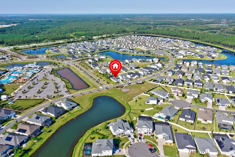Drone2 at 518 Silverleaf Village Dr, St. Augustine, FL 32092