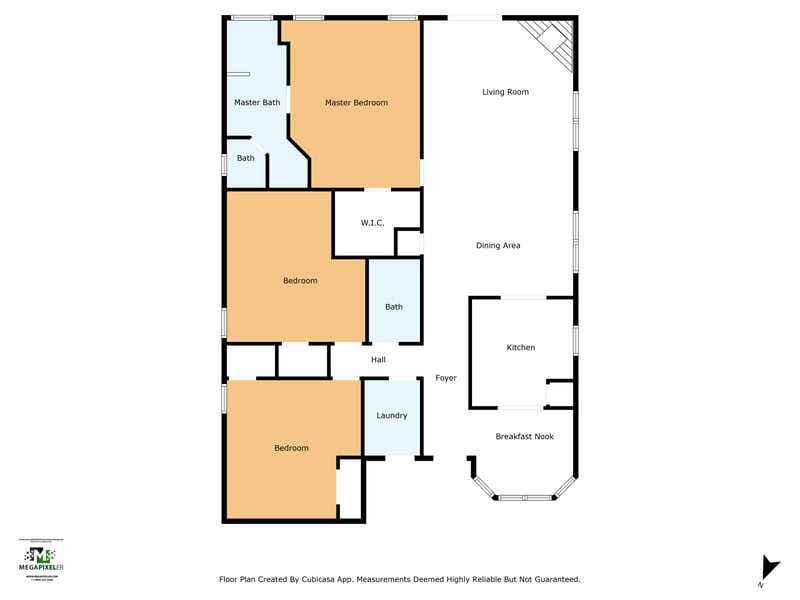 Floor plan 1 of 526 Silverbell Ct, Jacksonville, FL 32259