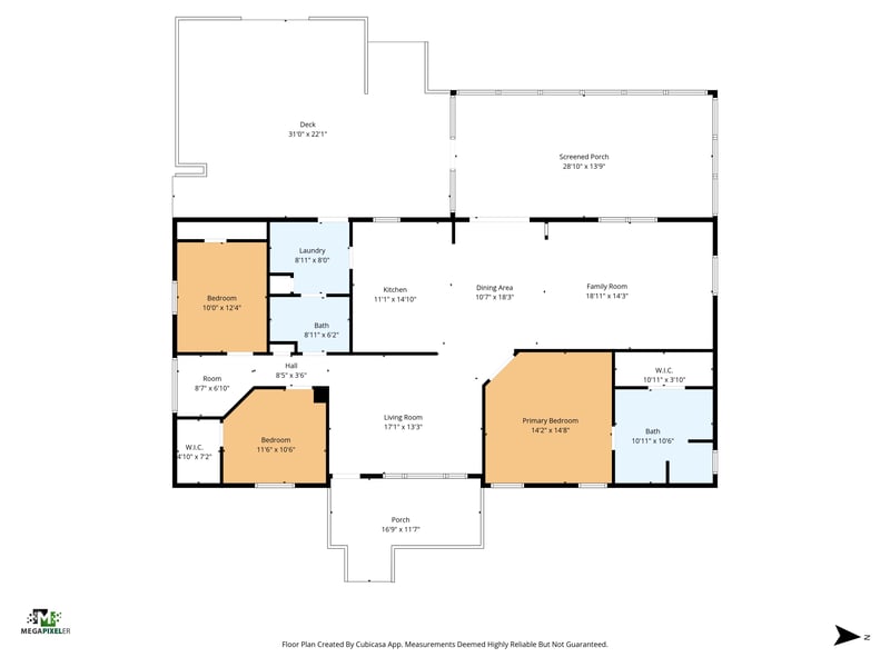 Floor plan 1 of 141 Kitty Ave, Interlachen, FL 32148