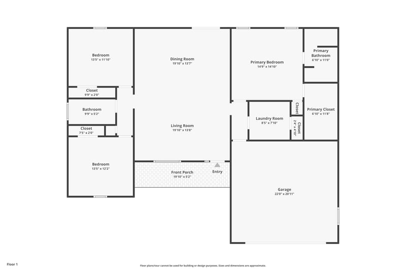 Floor plan 1 of 100 Caretta Cir, St. Augustine, FL 32086