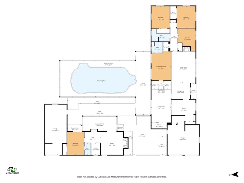 Floorplan at 6871 Hyde Grove Ave, Jacksonville, FL 32210