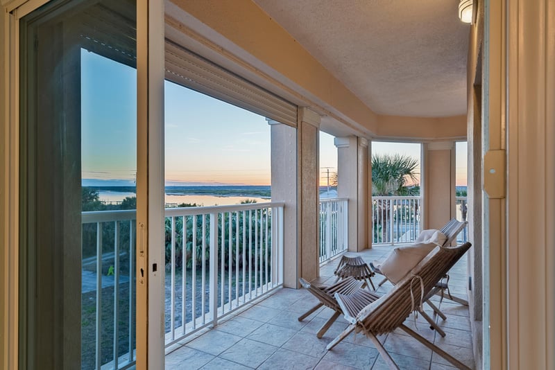 Balcony Angle 1 at 7790 A1A S #104, St. Augustine, FL 32080