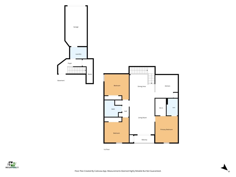 Floor plan 3 drawn by Megapixeler, Deer Lodge Cir, Jacksonville