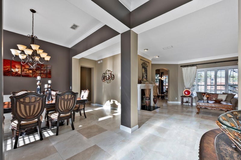From the door view at 320 Talwood Trce, Jacksonville, FL 32259