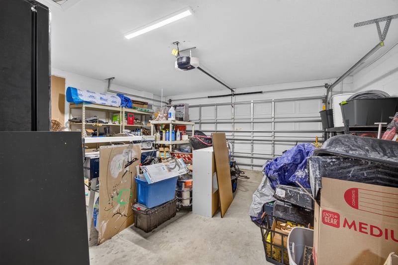 Garage storage area at 3428 Glenn Hollow Ct, Jacksonville, FL 32226