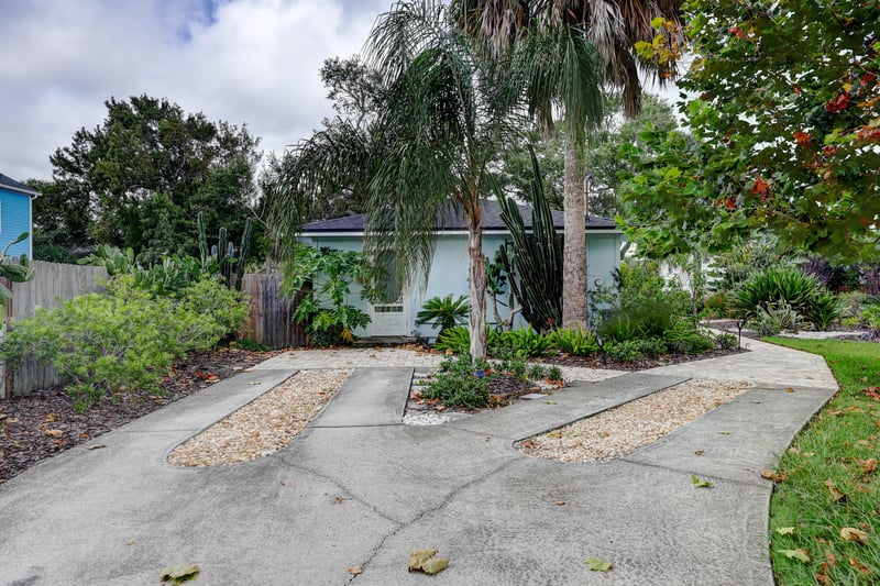 Side Garage View at 1012 8th St S, Jacksonville Beach, FL 32250
